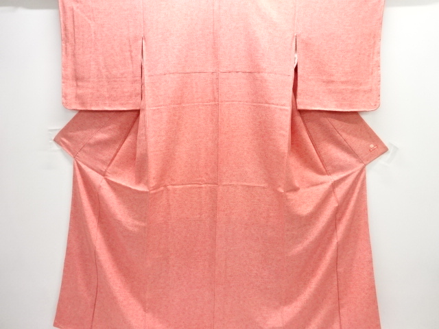 未使用品　染谷梅治作　流水に梅模様江戸小紋着物